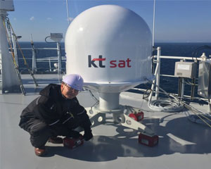 KT SAT, Portable-MVSAT 시범 서비스 성공